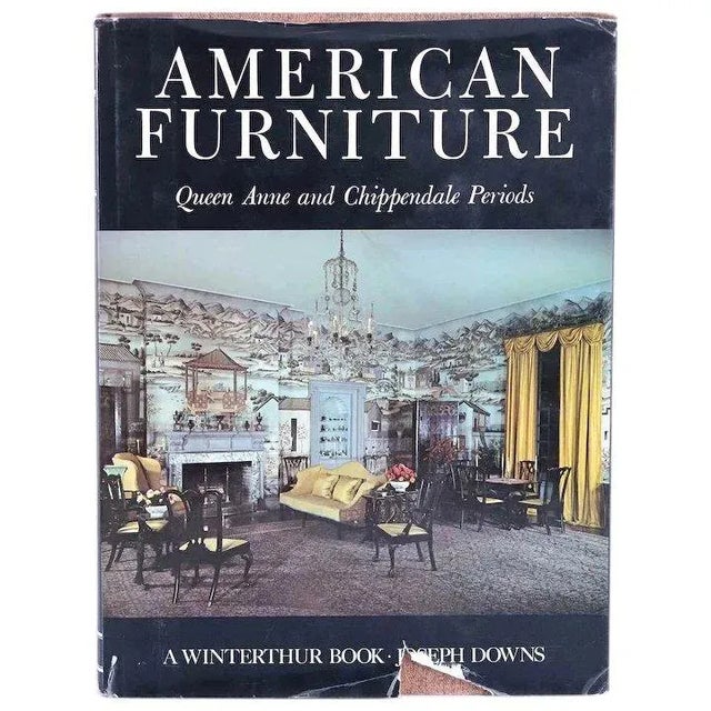 Light Gray 1960s American Furniture, Queen Anne & Chippendale Periods by Joseph Downs Book For Sale - Image 8 of 8