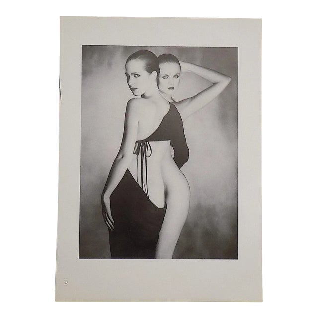 Vintage Mid 20th Century Female Nude Photographic Print For Sale