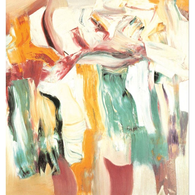 Abstract Willem De Kooning Official Exhibition Poster For Sale - Image 3 of 3