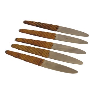Carl Aubock Knives - Set of 5 For Sale