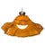 1960s Orange Venini Murano "Hat" Style Pendant by Toni Zuccheri For Sale - Image 13 of 13