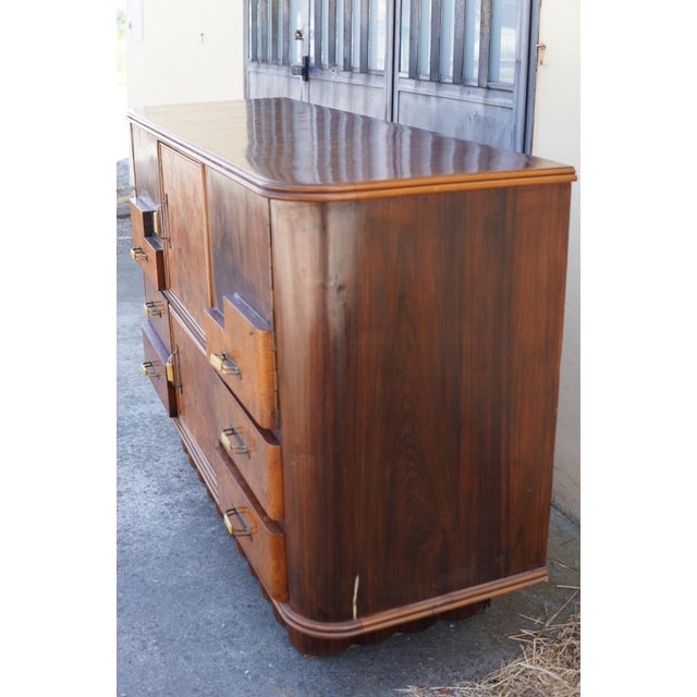 1920s VintageItalian Art Deco Bar Cabinet, 1925 For Sale - Image 5 of 6