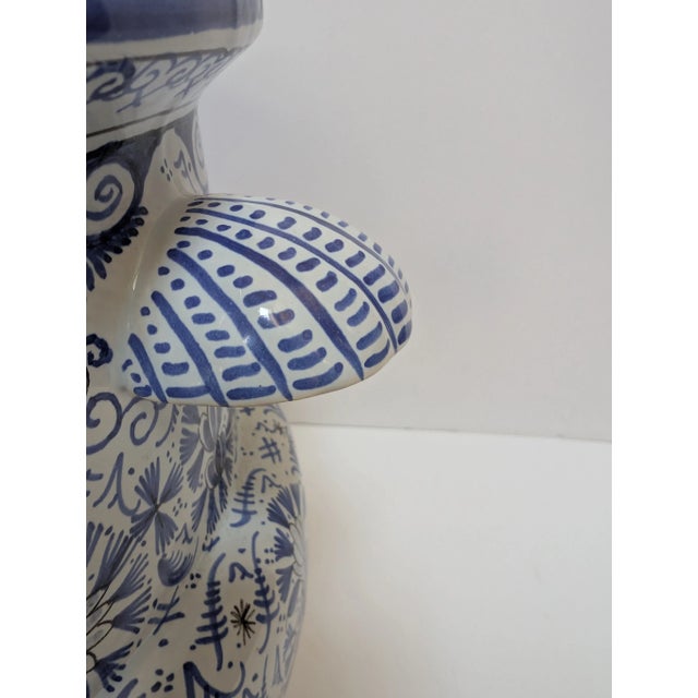 Royal Blue Circa 1969 Tiffany & Co. Urn For Sale - Image 8 of 12