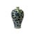 Chinese Chinese Blue White Porcelain Flower Graphic Fat Round Shape Vase For Sale - Image 3 of 6