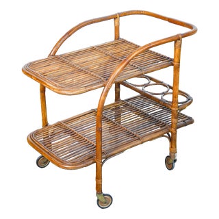 Vintage Italian Food Trolley, 1970s For Sale