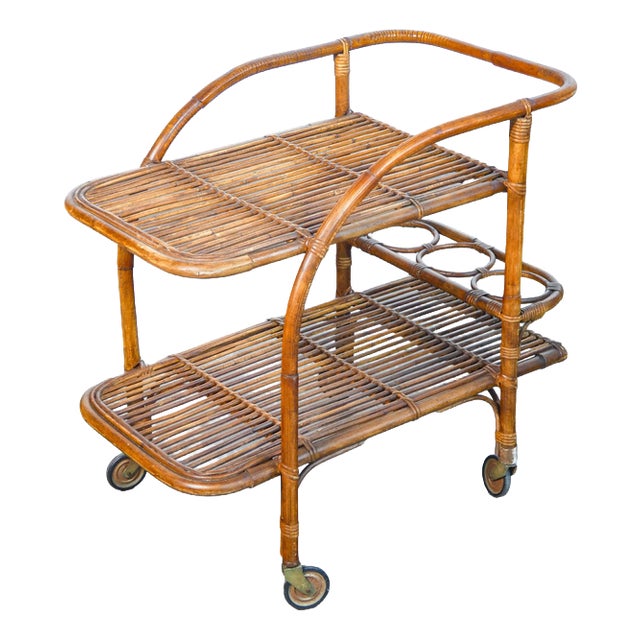 Vintage Italian Food Trolley, 1970s For Sale