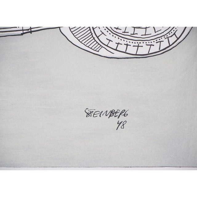 Saul Steinberg, Galerie Maeght Expo, 1977, Lithograph For Sale - Image 8 of 11