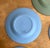 Set of 5 Distinct Vintage Wedgwood Jasperware Blue and Green 4 1/2” Diameter Plates For Sale - Image 11 of 12