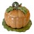 Vintage Mid-Century Modern Fitz & Floyd Fall Celebration Pumpkin Lidded Soup Bowl For Sale