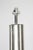 Mid-Century Modern Chrome and Brushed Aluminium Table Lamp by Laurel For Sale - Image 3 of 4