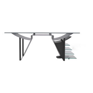 Desk and Rolling Block 007 by Hélène Galdini for H. Galdini, 1980 For Sale