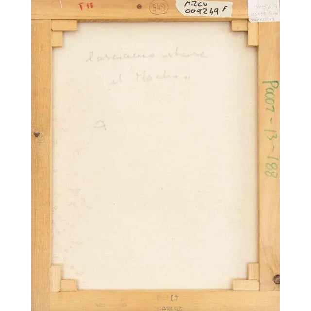 Modern Alberto Gallerati, Let's Leave the Mochi Alone, Oil on Canvas, 1970s For Sale - Image 3 of 5