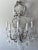 Pair Dennis and Leen Monumental Elaborate 5 Light Crystal Beaded French Chateau Sconces Mansion Size Finish: Antique Gold...