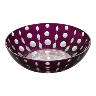Perla Trinket Bowl II, Purple For Sale