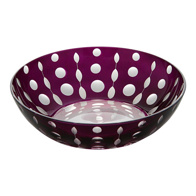 Perla Trinket Bowl II, Purple For Sale