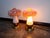Mid-Century Modern Vintage Mushrooms Table Lamps, 1980s, Set of 2 For Sale - Image 3 of 10