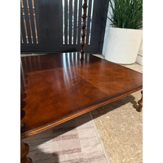 Theodore Alexander Theodore Alexander Variations on the Bobbin Lamp Table For Sale - Image 4 of 12