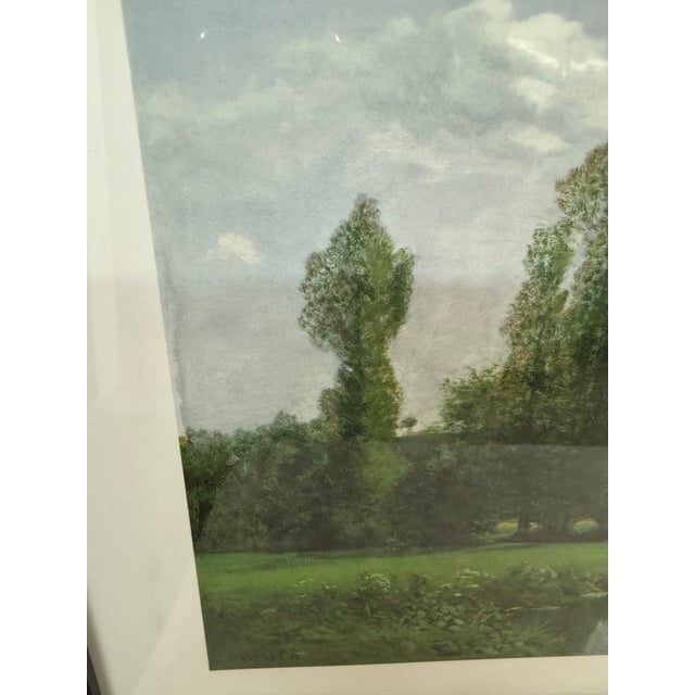 Early 21st Century Claude Monet "View at Rouelles, Le Havre" Reproduction Print For Sale - Image 5 of 12