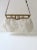 Vintage White Beaded Handbag With Pastel Enamel, Circa Mid-20th Century, Europe For Sale - Image 16 of 17