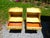 Light Yellow Vintage Pair French Provincial Nightstands Shabby Chic Two Tier End Tables For Sale - Image 8 of 12