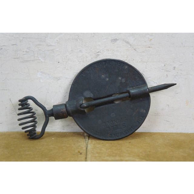Brown 5 Antique Assorted Kitchen Tools French Fry Cutter Egg Beater Cabbage Slicer For Sale - Image 8 of 17