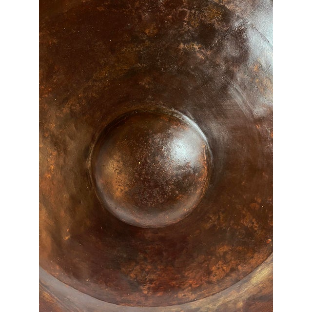 Mid 20th Century Iron Vintage Large Gong For Sale - Image 5 of 6