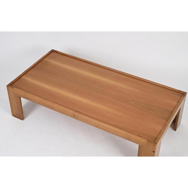 Large Coffee Table attributed to Afra and Tobia Scarpa for Cassina, Italy, 1960s For Sale - Image 14 of 18