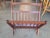1960s Vintage Mid-Century Modern Spindle Magazine Rack / Vinyl Record Holder – Solid Wood For Sale - Image 5 of 10