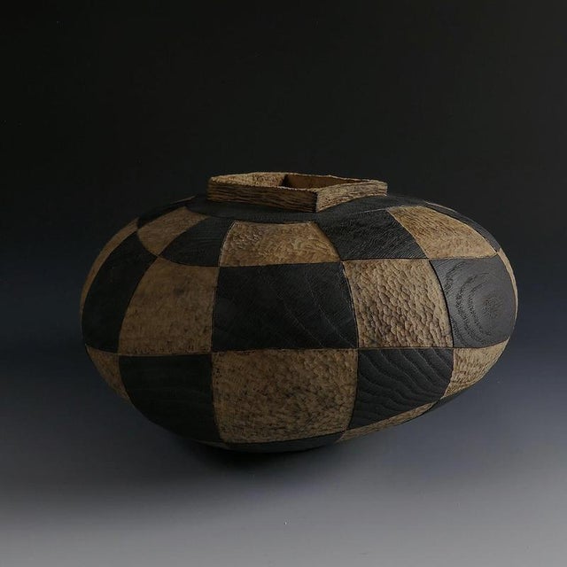 Not Yet Made - Made To Order Mr Vénérable Is Dressed Vases in Oak Wood by Yann Marot, Set of 3 For Sale - Image 5 of 14