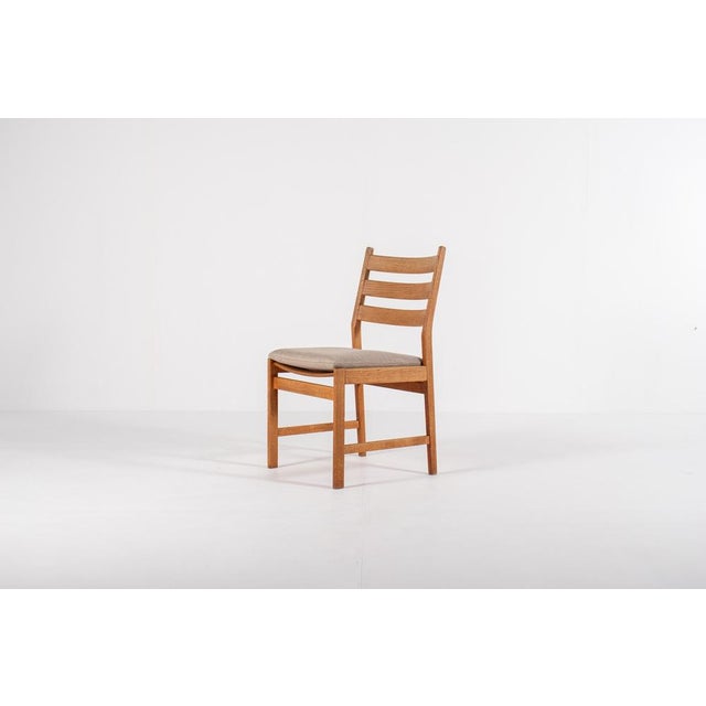 Kurt Østervig Oak Dining Chairs by Kurt Østervig for K.P. Møbler, 1960s, Set of 4 For Sale - Image 4 of 14