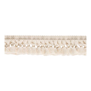 Schumacher Rosalind Tassel Trim In Ivory For Sale