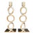 Pair Christofle Vertigo 3 Ring Candlesticks For Sale