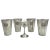 1930s Sterling Silver Art Deco Mint Julep Cups For Sale - Image 12 of 12