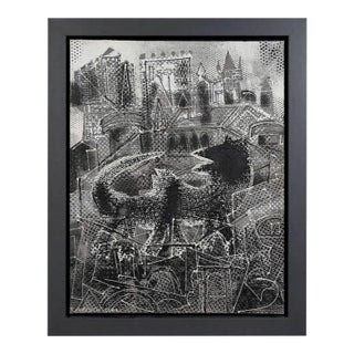 1980s Gerome L. Kamrowski Painting For Sale