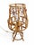 Wood Mid-Century Bamboo Rattan Table Lamp in the style of Louis Sognot, 1960s For Sale - Image 7 of 15