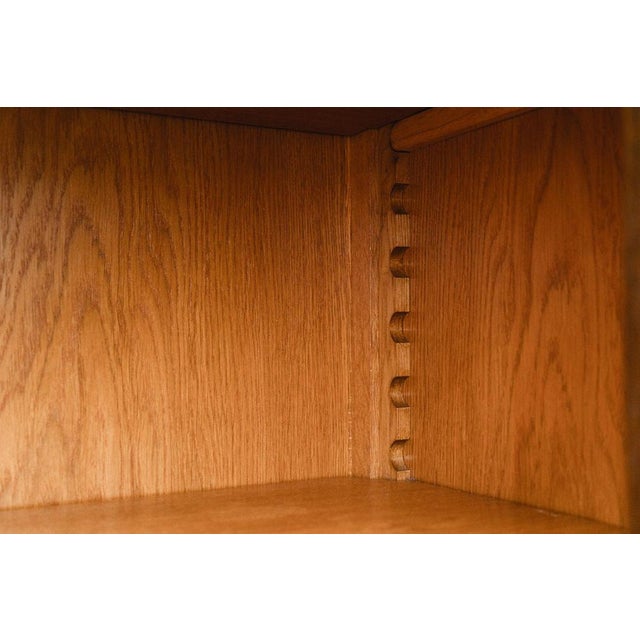Art Nouveau Linen Cupboard in Oak, Early 20th Century For Sale - Image 13 of 18