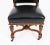 Black Antique French Walnut and Black Leather Dining Chairs, 19th Century, Set 12 For Sale - Image 8 of 13