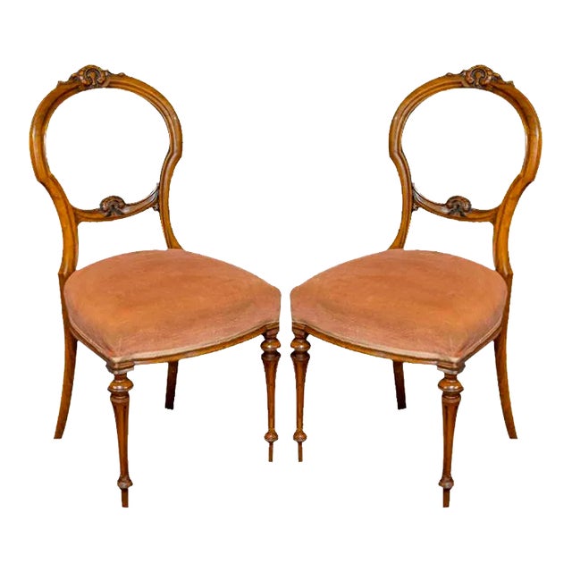Set of Victorian Chairs For Sale