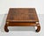 Chinoiserie Mid Century Chinoiserie Ming Burl Wood Coffee Table For Sale - Image 3 of 10