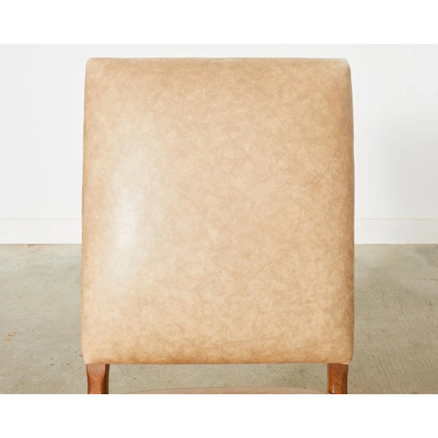 Pair of Dennis & Leen Louis XIV Os De Mouton Hall Chairs For Sale In Sacramento - Image 6 of 12