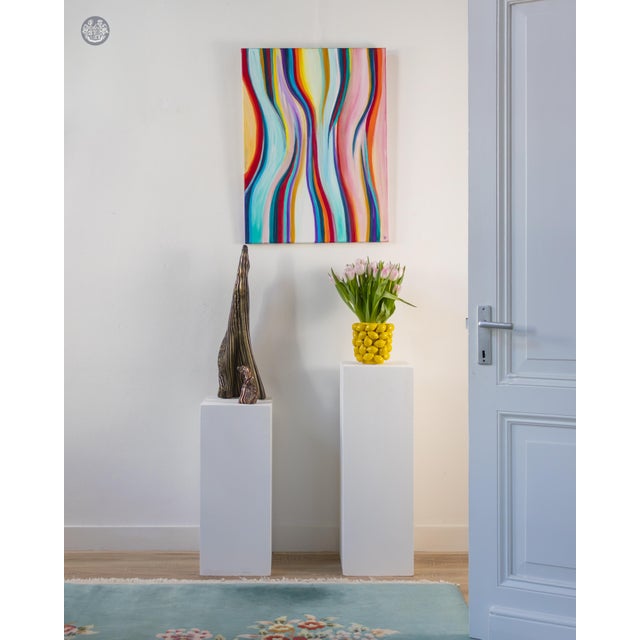 Ben Put, Contrast II, Acrylic on Canvas For Sale - Image 4 of 5