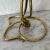 Vintage Joe Spoon Hand Wrought Brass 3 Arm Candle Holder Signed and Dated 1995 For Sale - Image 4 of 12