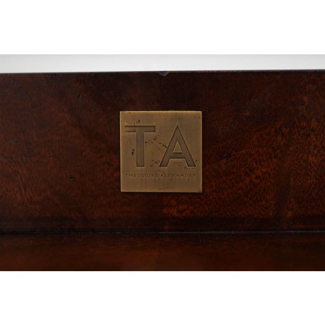 Theodore Alexander Model 7105-239 Campaign Desk For Sale - Image 17 of 18