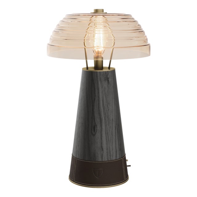 Lloyd II Table Lamp by Wood Tailors Club For Sale
