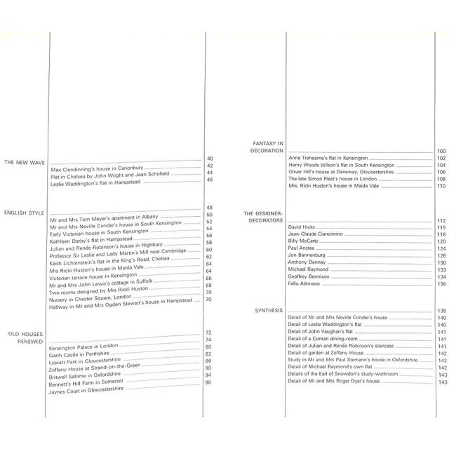 Paper "English Style in Interior Decoration" 1967 Gilliatt, Mary [Text] For Sale - Image 7 of 12