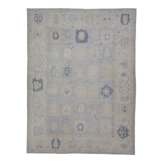 Turkish Oushak Rug 13' x 17'1" For Sale