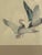 Metal Vintage Framed Waterfowl Bird Print of Flying Ducks, Wildlife Wall Art For Sale - Image 7 of 10