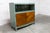 1960s Atypical Noble Green Low Display Cabinet, 1960s For Sale - Image 5 of 12