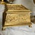 Vintage or Antique Patinated Gilt Bronze Jewelry Casket or Dresser Box 8.5"x7.5"x4.25" For Sale - Image 4 of 12