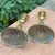 Antique Heavy Brass 9.5" Tall Candlestick Candle Holders - a Pair For Sale - Image 10 of 11